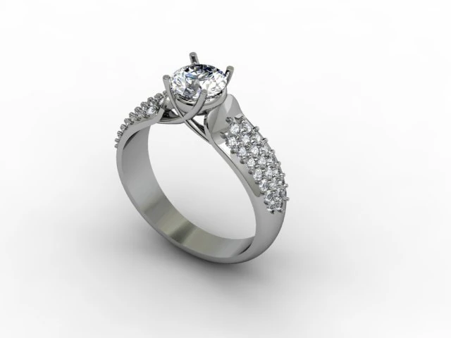 jewellery ring 3D Print Model .c4d .max .obj .3ds .fbx .stl .blend 