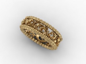 jewellery ring 3D Baskı Modeli