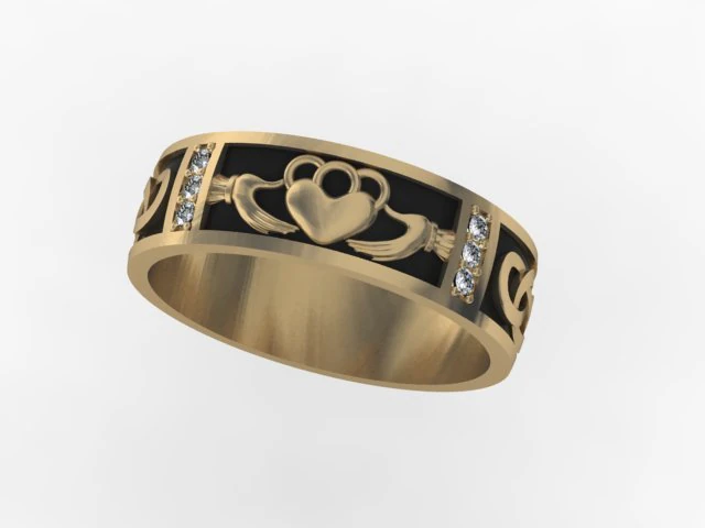 kladah ring 3D Print Model .c4d .max .obj .3ds .fbx .stl .blend 