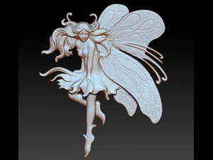 仙女 3D 模型