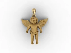 angel pendant 3D Print Model