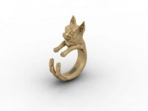 chihuahua dog ring 3D Print Model