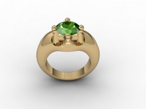 jewellery ring 3D 打印模型