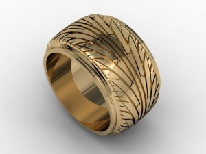 tire ring Modello di stampa 3D