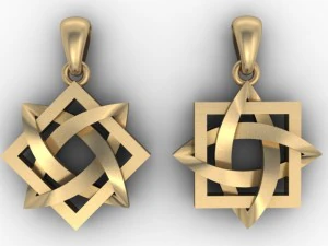 ювелирный кулон кельт 3D Принт Модель