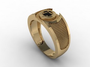 jewellery ring man 3D प्रिंट मॉडल