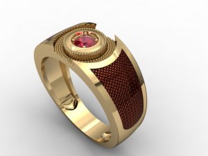 jewellery ring man 3D प्रिंट मॉडल