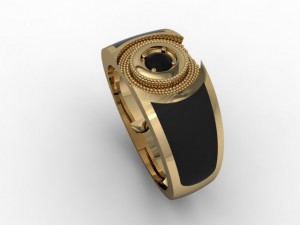 jewellery ring man 3D प्रिंट मॉडल