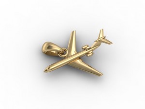 airplane pendant 3D 프린트 모델