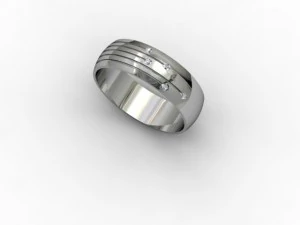 bijoux bague de mariage Modèles 3D en vedette