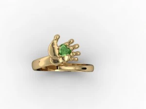 jewellery ring hand 3D Print Model