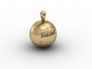 volleyball ball pendant 3D Принт Модель