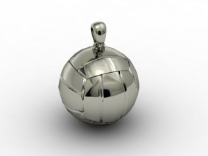 volleyball ball pendant 3D Принт Модель