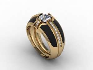 jewellery man ring 3D Print Model