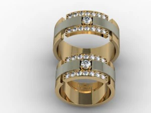 jewellery ring wedding 3D Print Model