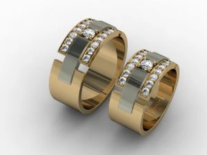 jewellery ring wedding 3D Print Model