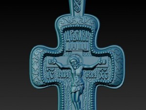 cross pendant Modèles 3D en vedette