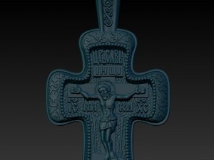 cross pendant Modelo de impresión 3D