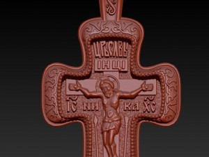 cross pendant Modelo de impresión 3D
