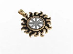sun pendant 3D Print Model