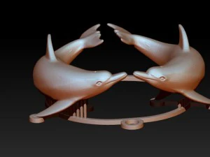 delf&iacute;n Modelo 3D