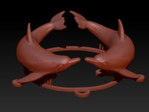 delfino Modello 3D