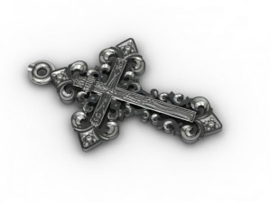 jewelry cross 3D Print Model