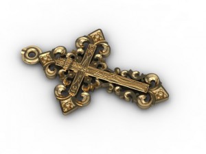jewelry cross 3D Print Model