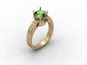 jewellery ring 3D-printmodel