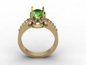 jewellery ring 3D-printmodel
