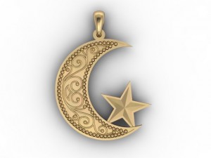muslim pendant 3D Print Model