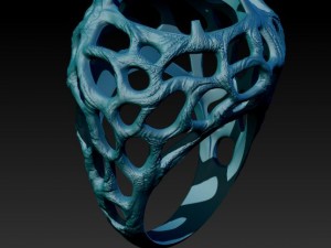 jewellery ring 3Dプリントモデル