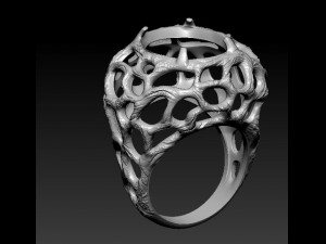 jewellery ring 3Dプリントモデル
