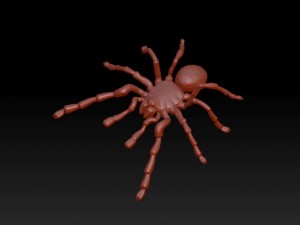spider 3D Model