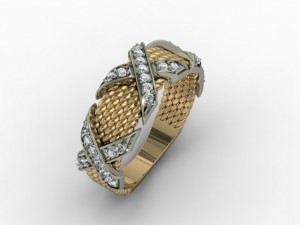 jewellery ring 3D प्रिंट मॉडल