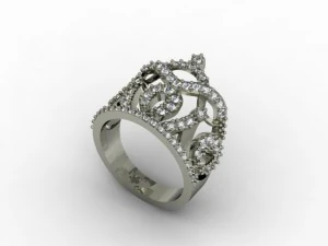 anel de joalheria Modelo de Impressão 3D