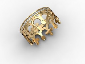 jewellery ring 3D प्रिंट मॉडल