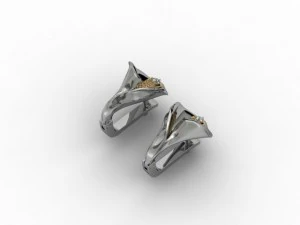 calla earring 3D Print Model