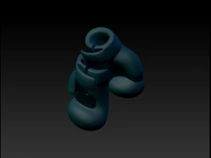 boxing gloves 3D Model