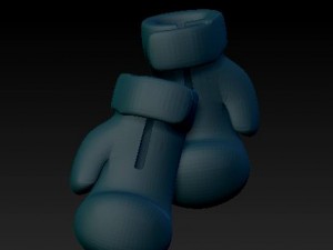 boxing gloves Model 3D
