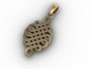 knot pendant 3D 打印模型