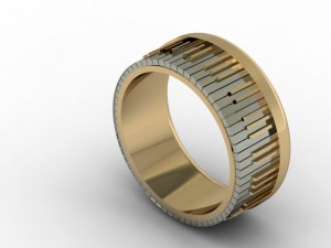 piano ring 3Dプリントモデル