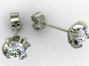jewellery puset earring 3D Print Model
