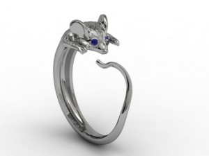 mouse ring 3D Принт Модель