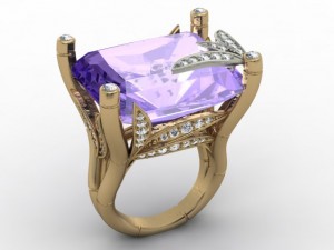 bamboo ring 3D Print Model