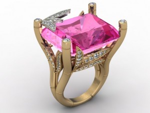 bamboo ring 3D Print Model