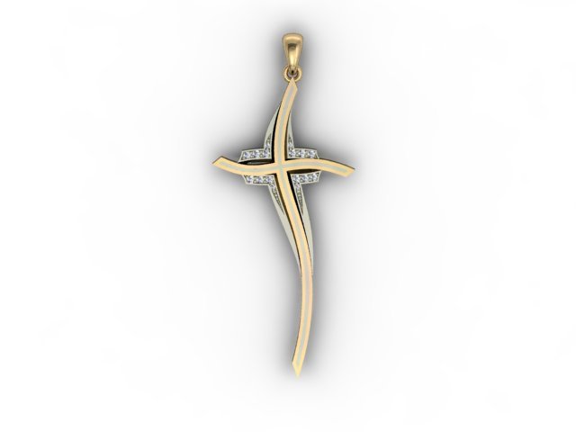 cross 3D 프린트 모델 .c4d .max .obj .3ds .fbx .stl .blend 