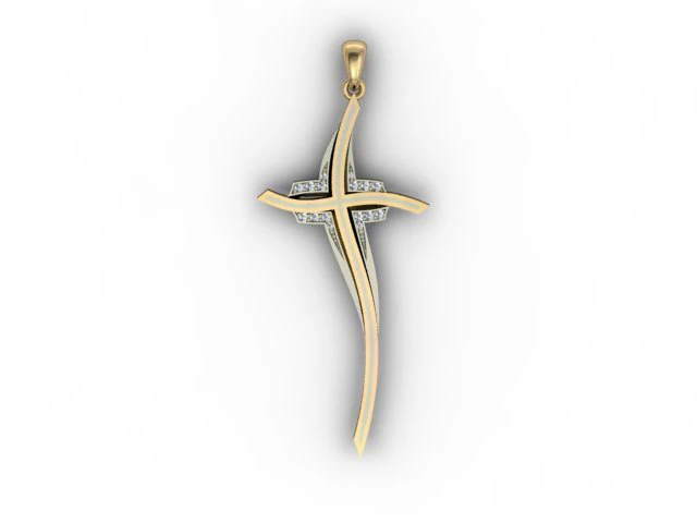 cross 3D Print Model .c4d .max .obj .3ds .fbx .stl .blend 