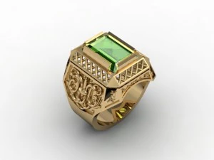 jewellery man ring 3D Print Model