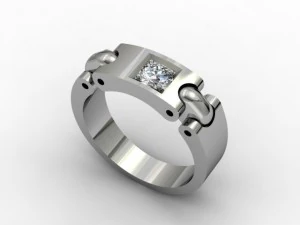 jewellery man ring 3D Print Model